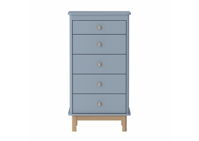 Комод Classic 5 ящиков (серый)