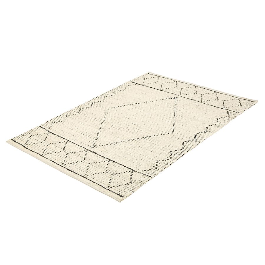 Ковер из переработанного хлопка dispur из коллекции ethnic, 160х230см