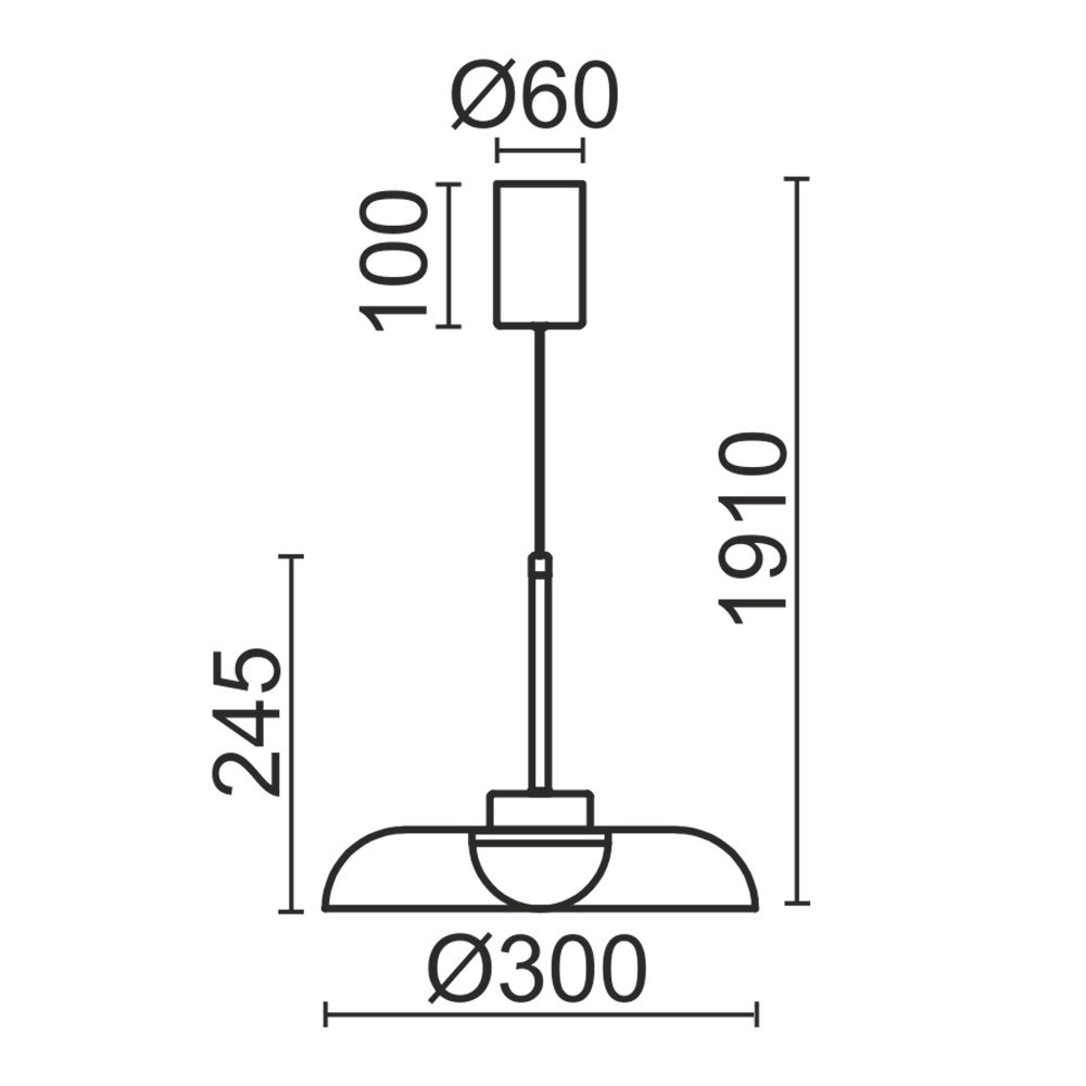 Подвесной светильник Movement FR5602PL-L5BR1