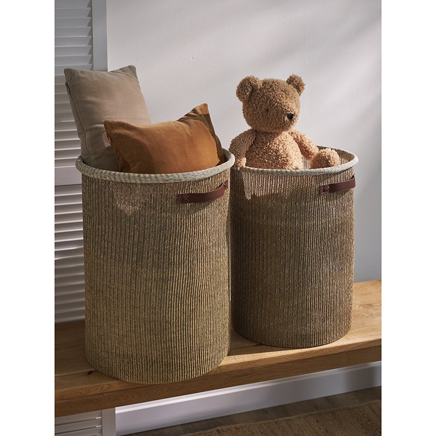 Корзина для хранения sustainable collection, D42х55 см, бежевая