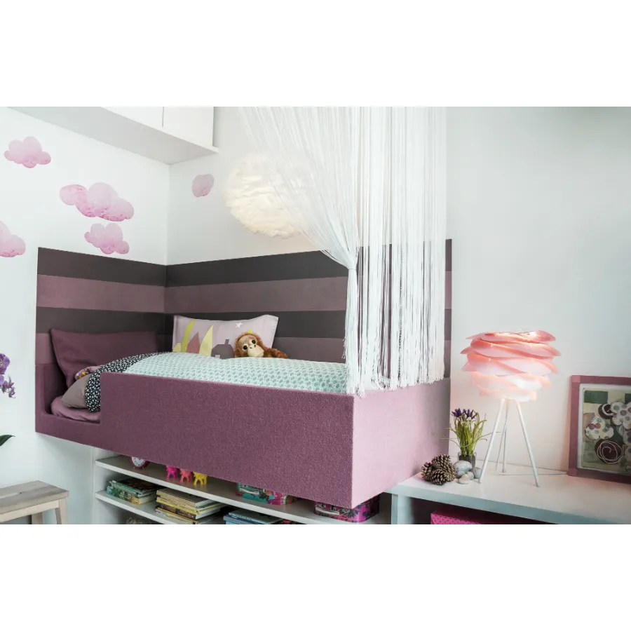 Плафон Carmina, Ø32х22 см, розовый