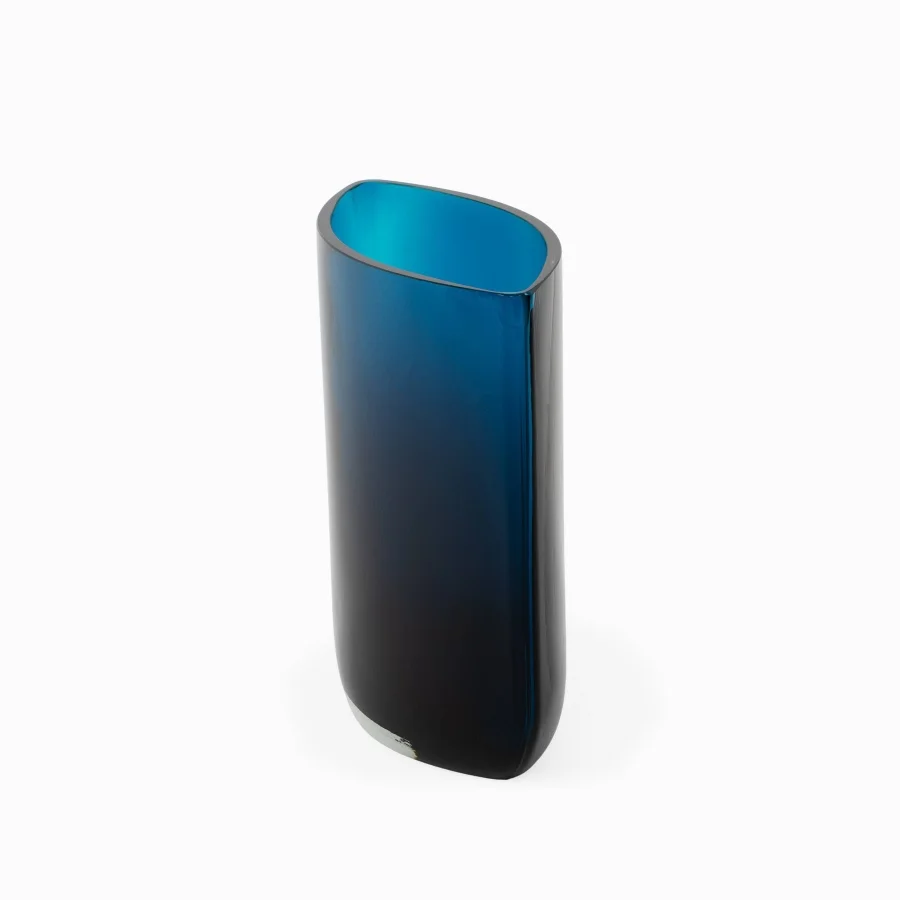 Ваза Blade Blue высота 30