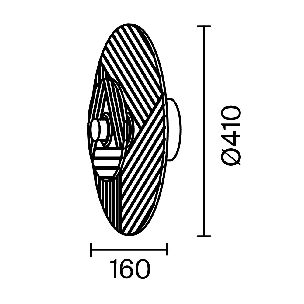 Настенный светильник (бра) Acoustic FR5494WL-L4TR