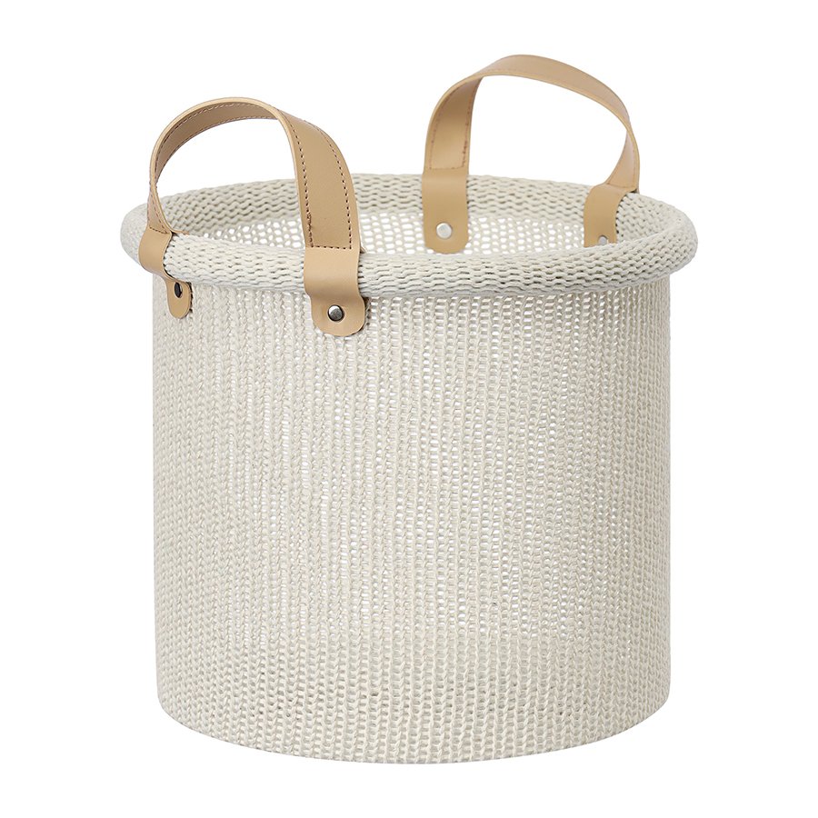 Корзина для хранения sustainable collection, D27х25 см, молочная