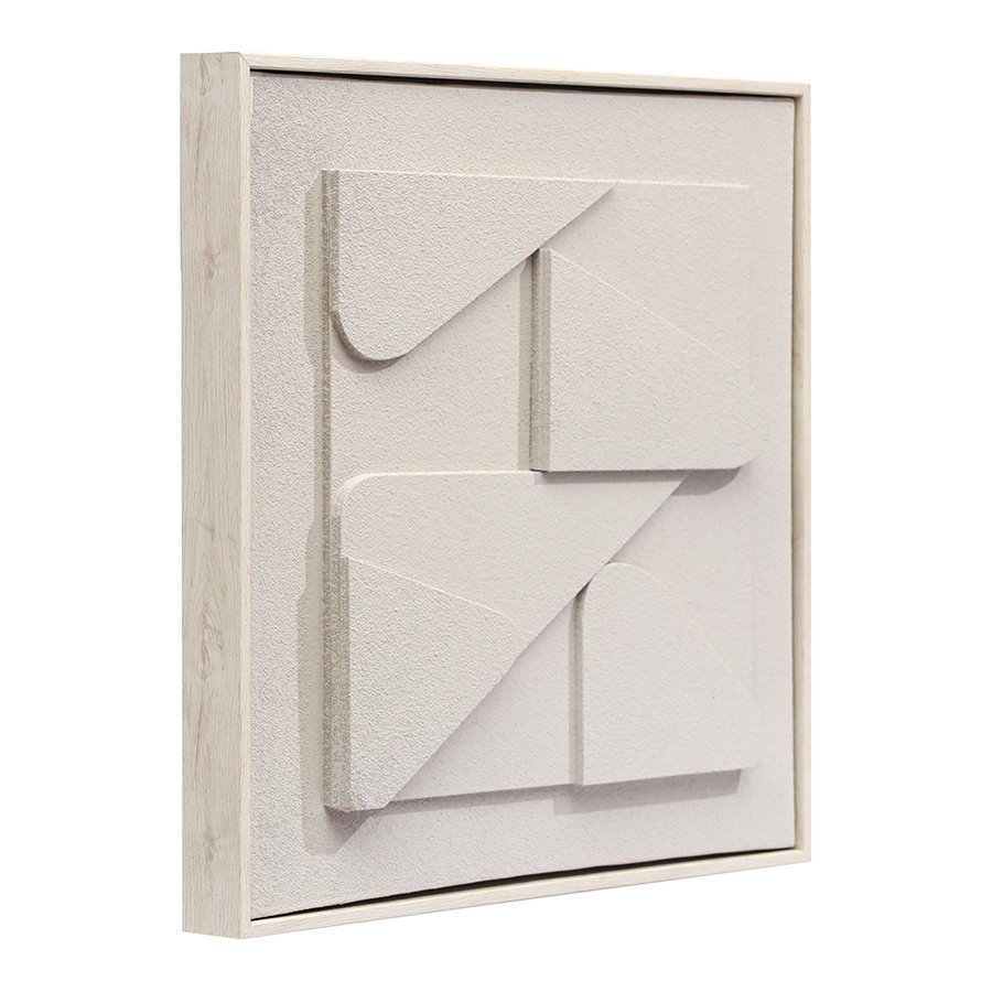 Панно декоративное с эффектом 3d minimalism triangle, 40х40 см