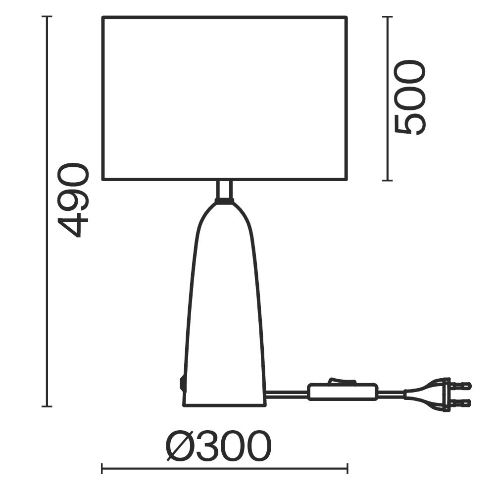 Настольный светильник MarmoLatte FR2054TL-01BS2