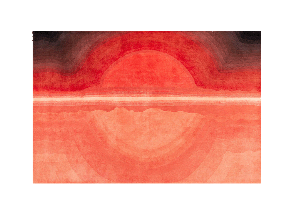 Ковер Sunset red
