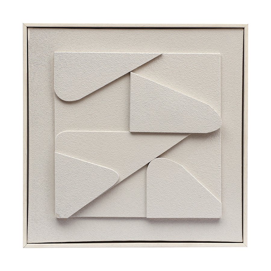 Панно декоративное с эффектом 3d minimalism triangle, 40х40 см