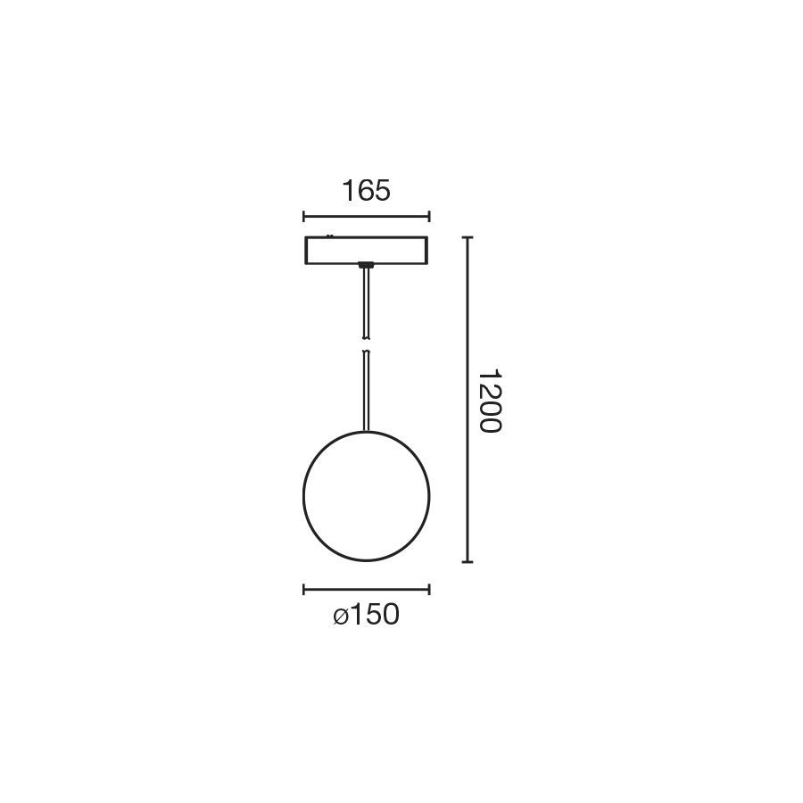 Подвес Neso Unik 2700K белый Casambi