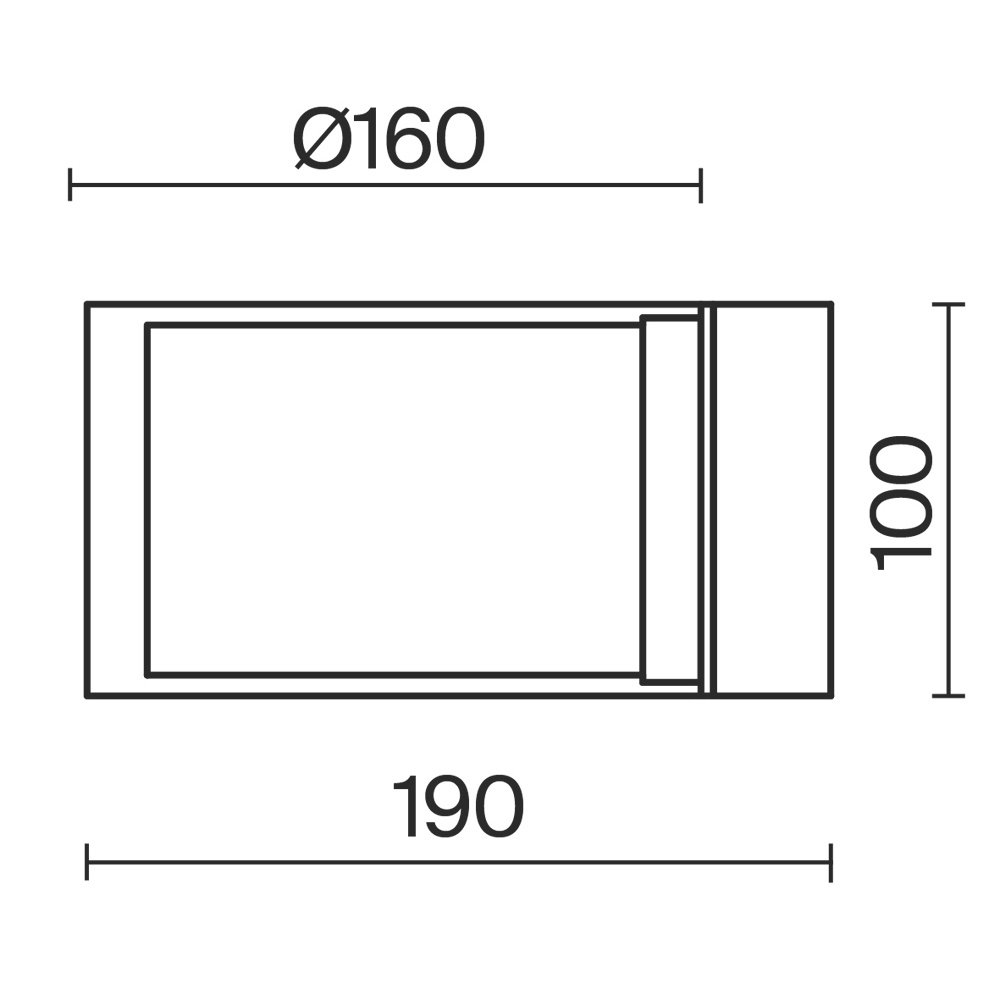 Настенный светильник (бра) Ice FR5541WL-L5B