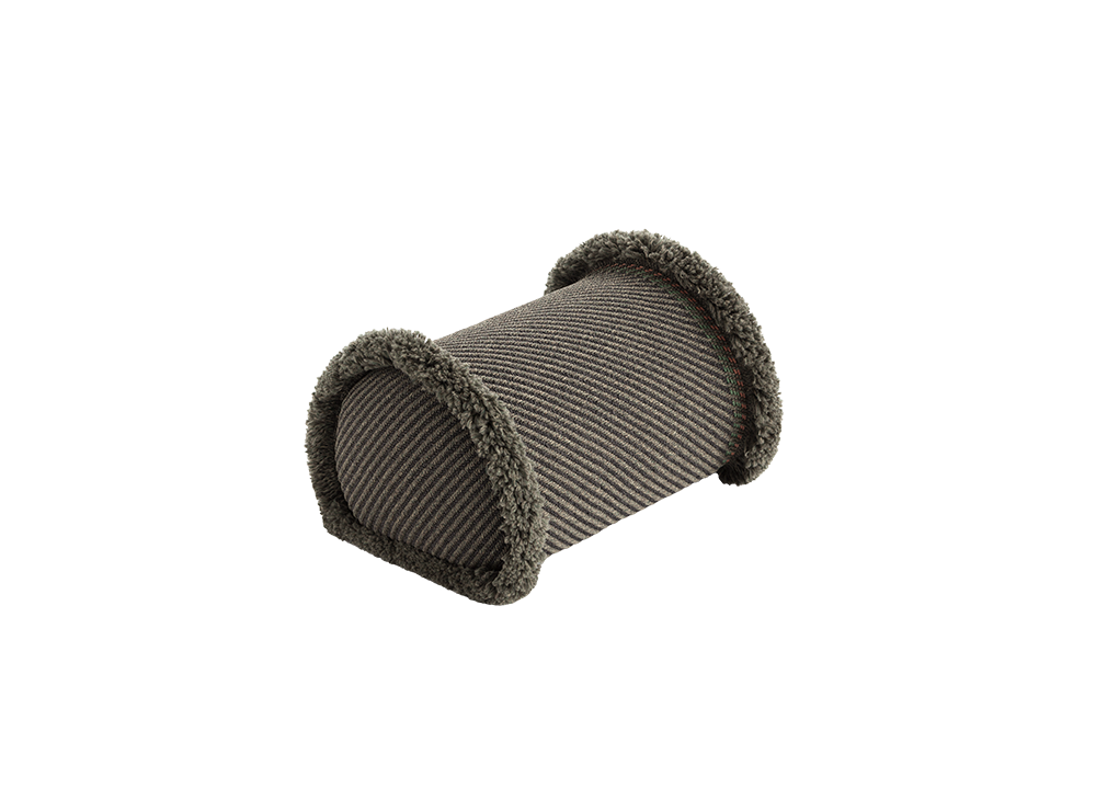 Подушка-ролл GL Diagonal aloe-grey большая