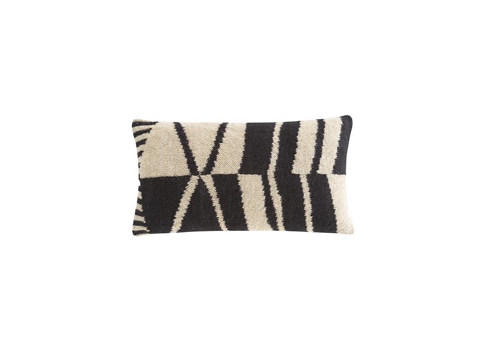 Подушка Rustic Chic Geo. Black&White 70x40