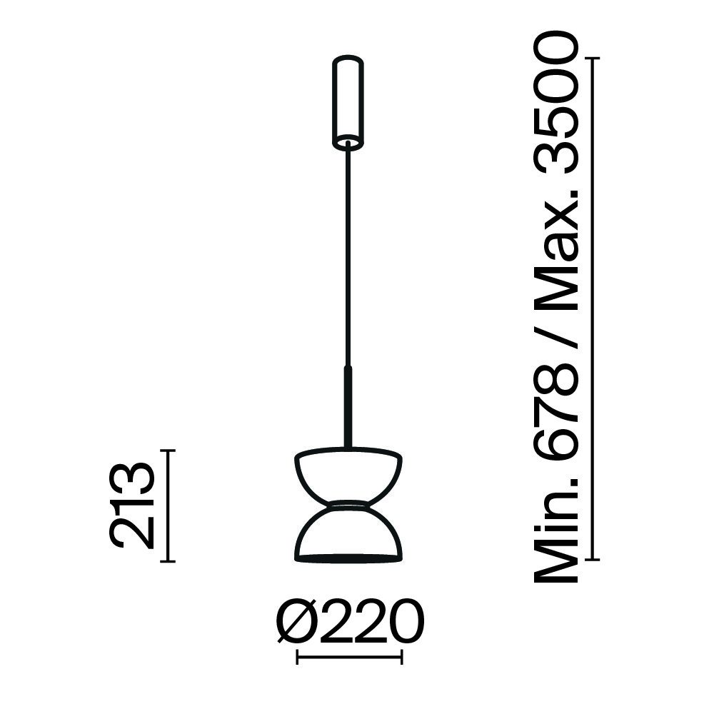 Подвесной светильник Kyoto MOD178PL-L11W3K