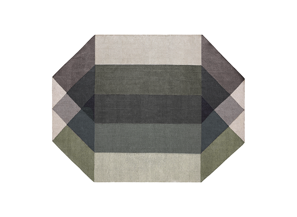 Ковер Diamond Green-Grey 200x260 cm