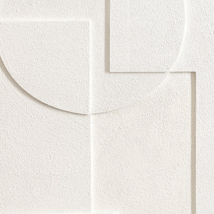 Панно декоративное с эффектом 3d minimalism, с черной рамой, 60х60 см
