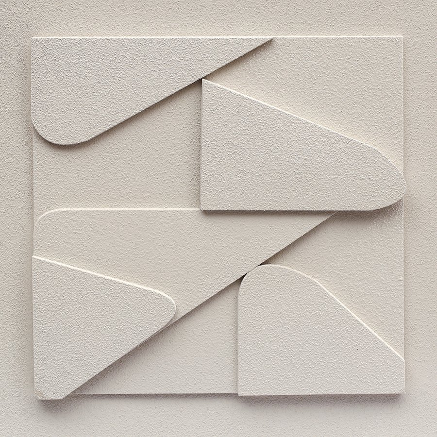 Панно декоративное с эффектом 3d minimalism triangle, 40х40 см