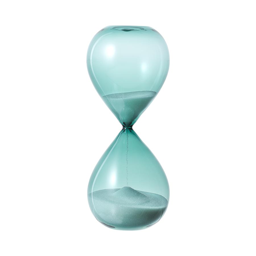 Часы песочные timeless, 30 минут, бирюзовые