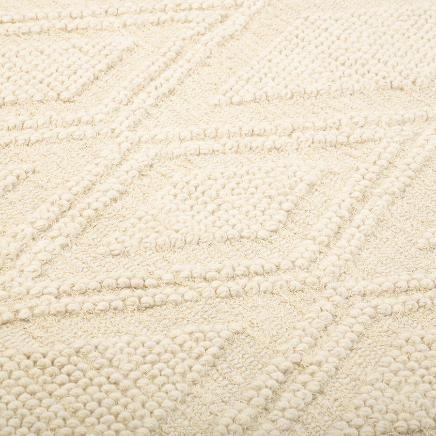 Ковер из шерсти и переработанного хлопка shillong из коллекции ethnic, 160х230см