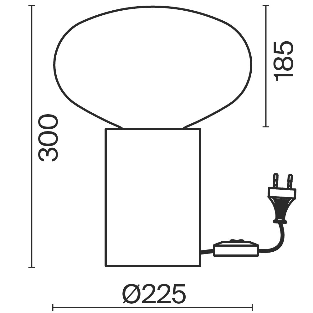 Настольный светильник Moonspot FR5550TL-01MR