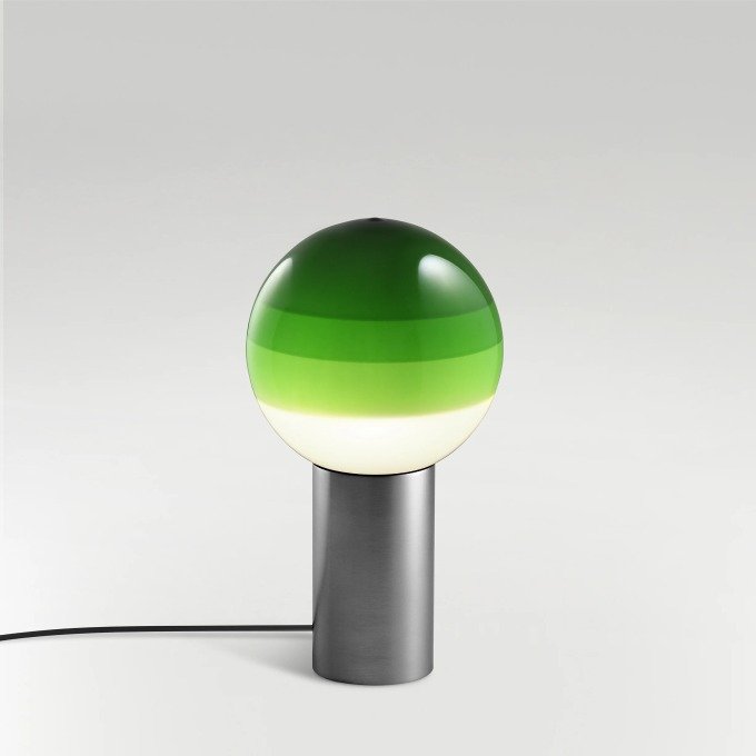 Настольный светильник Dipping Light зеленый-графитовый