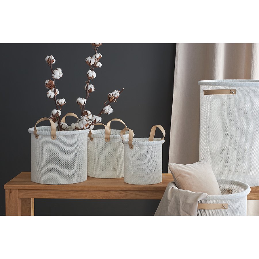 Корзина для хранения sustainable collection, D22х23 см, молочная