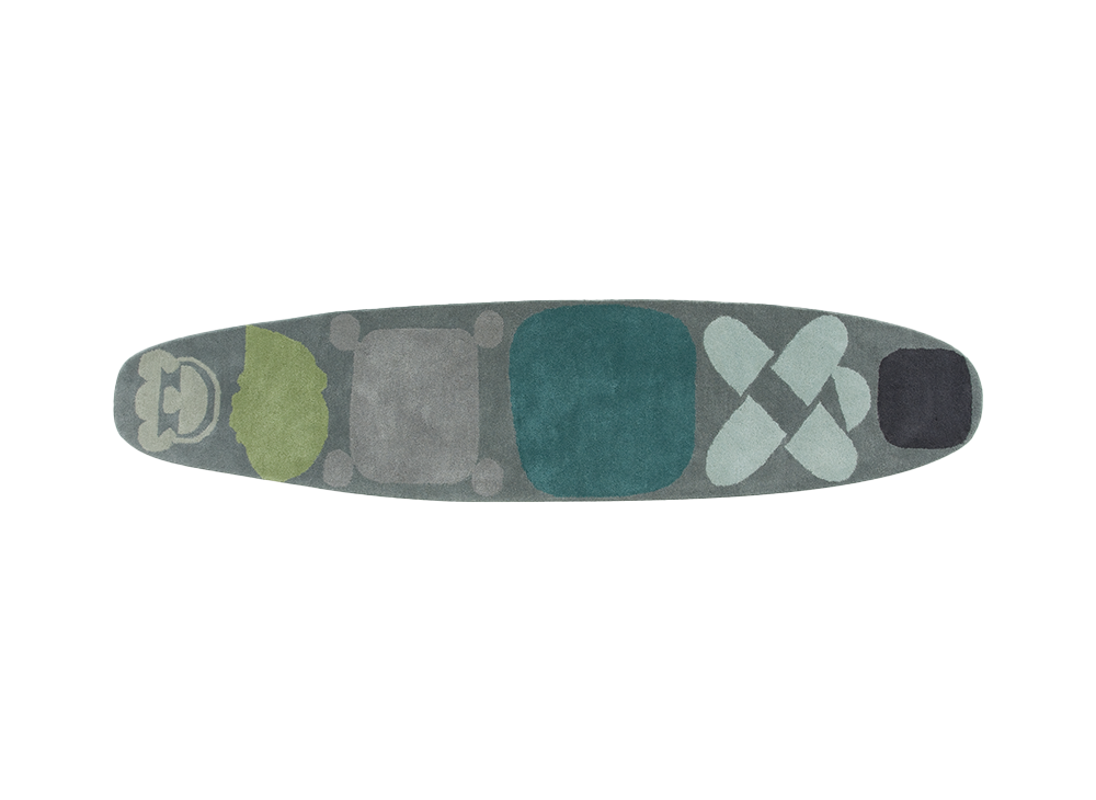 Ковер Surf Race Indico. Blue