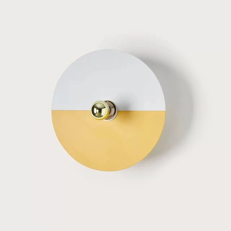 Бра Haban 35 см 2 диска + цоколь 10 cm золотой
