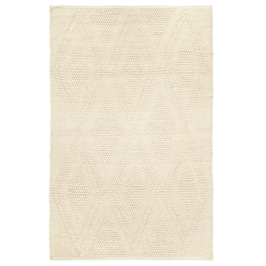 Ковер из шерсти и переработанного хлопка shillong из коллекции ethnic, 120х180см