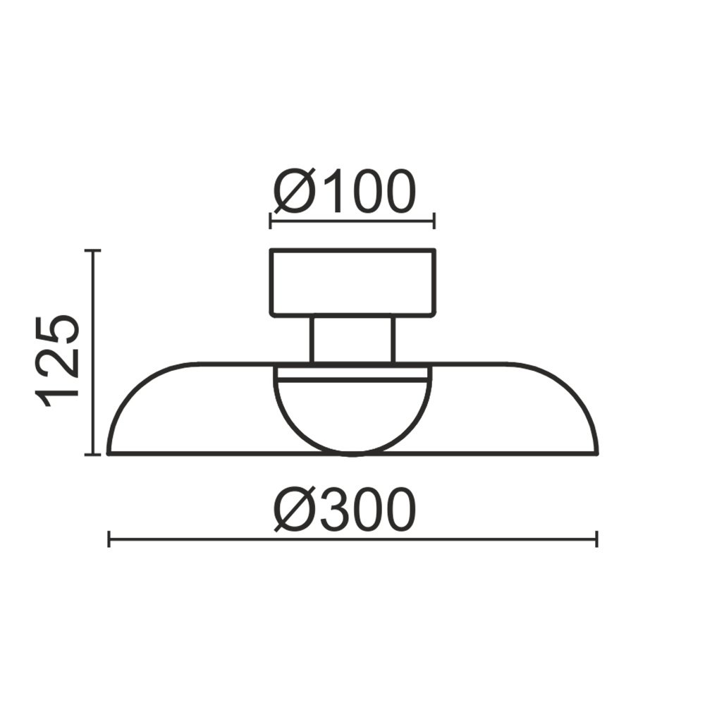 Потолочный светильник Movement FR5602CL-L10BR