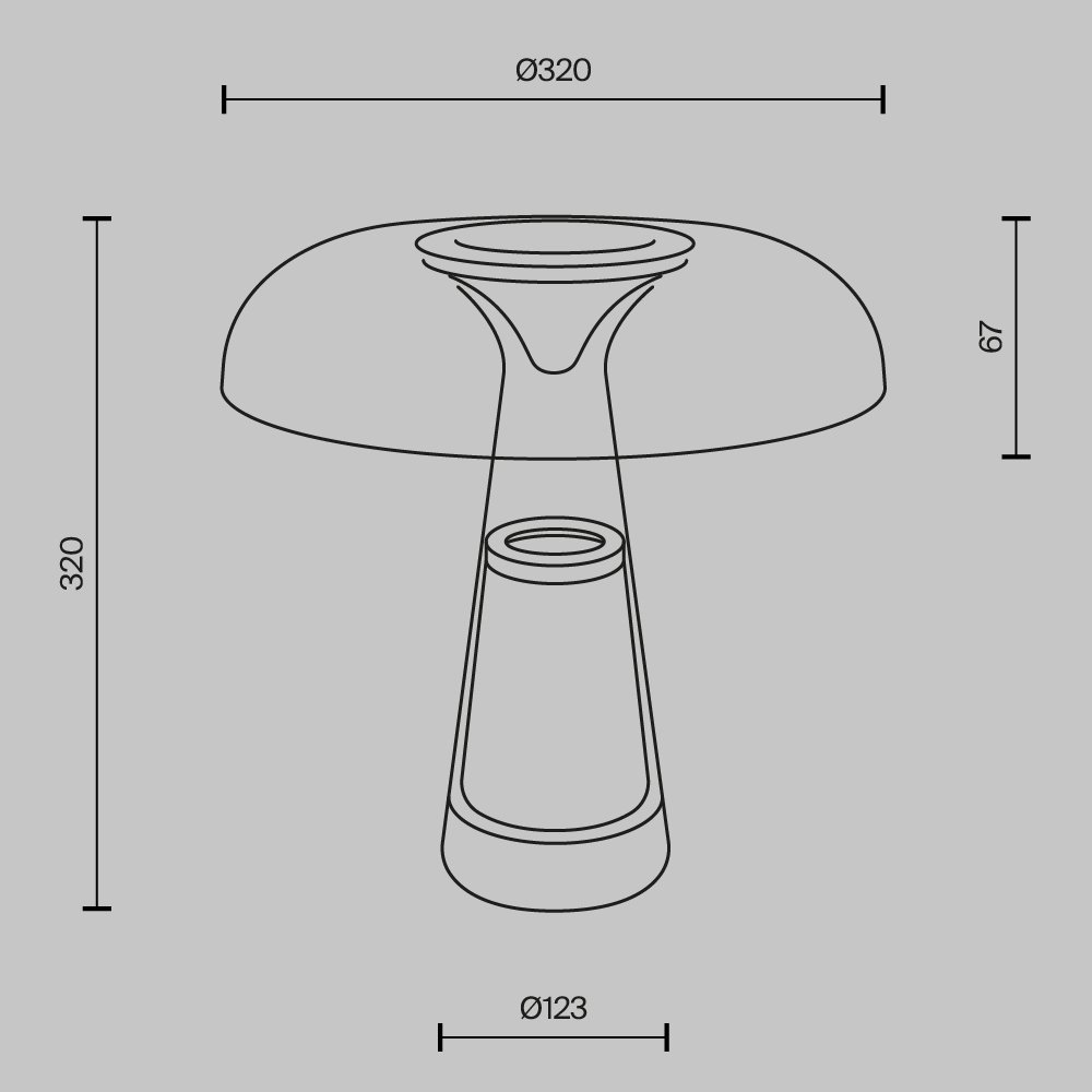 Настольный светильник Artefact MOD484TL-L8BK